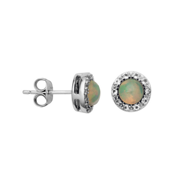 Sterl. S.- Gold filled Ear w/ Dia/Gem